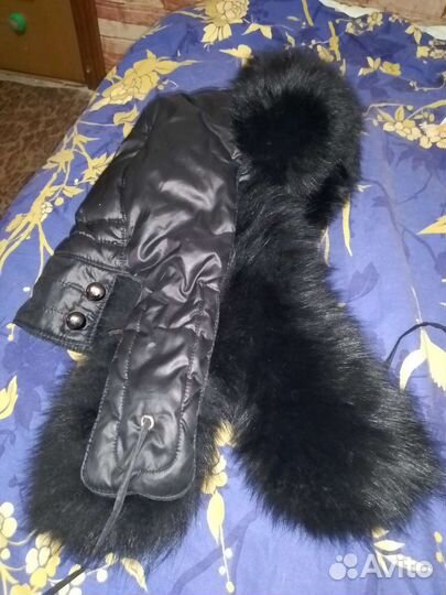 Шапка ушанка женская