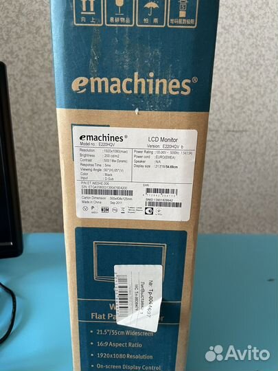 Монитор emachines 21.5