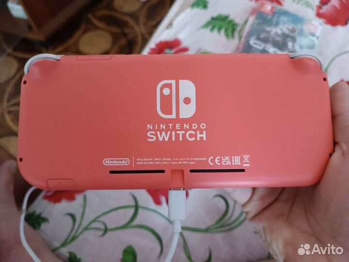 Nintendo switch lite с играми