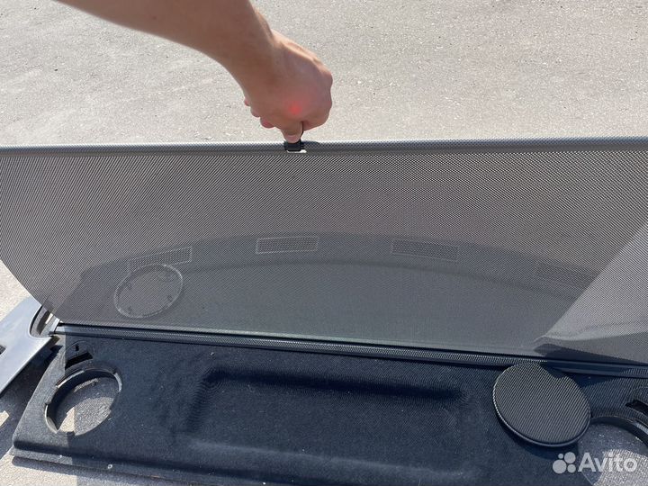 Задняя полка со шторкой audi 100 C3