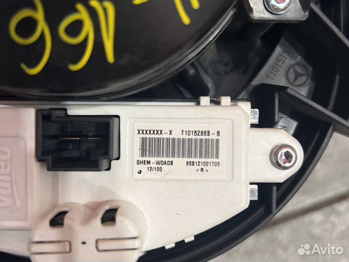 Мотор печки на Мерседес w166 Gle Gl Ml