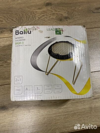 Газовая печь Ballu bigh-3 3 кВт, 30 м2