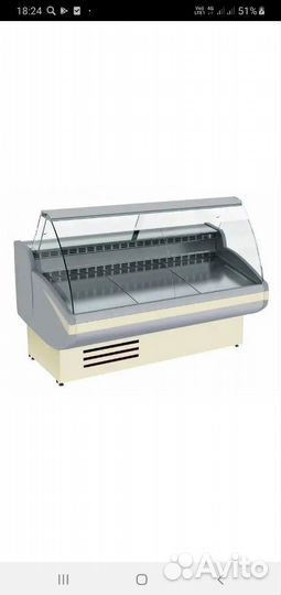 Витрина холодильная 1.5 м новая