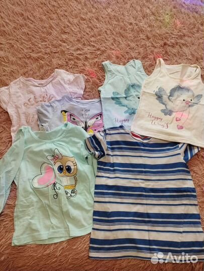 Вещи пакетом на девочку