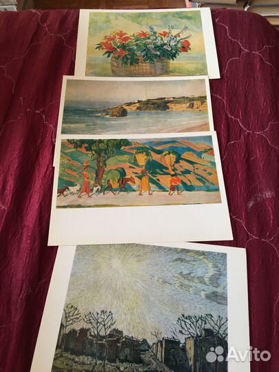 Комплект открыток Хранятся в русских музеях