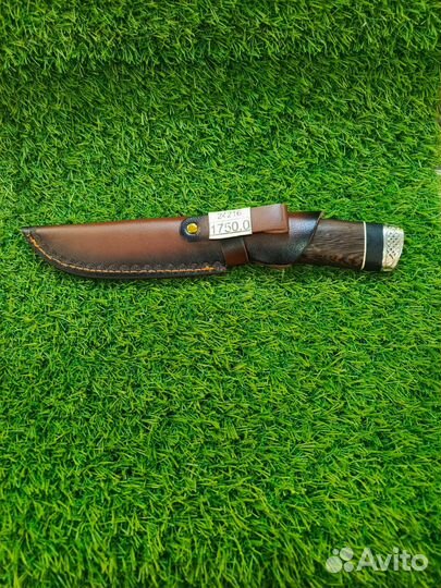 Нож коллекционный Скорпион в кожаном чехле