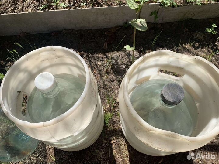 Бутыль стеклянная 20л