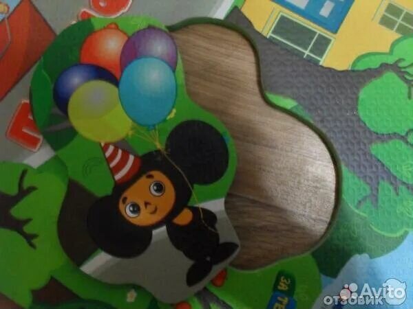 Коврик-пазл и игра-ходилка Размер 90*90