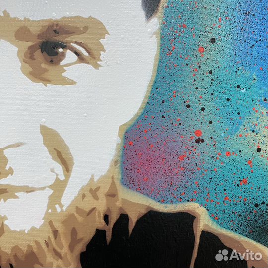 Поп-арт портрет на заказ