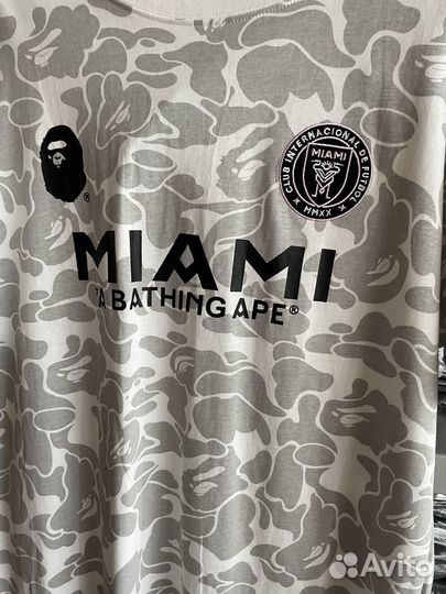 Футболка Bape x inter miami