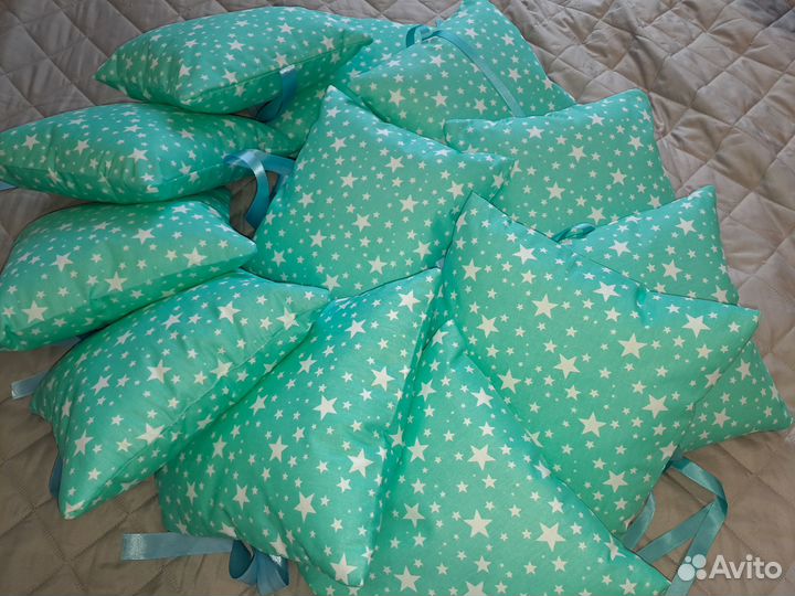 Бортики в детскую кроватку