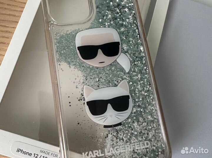 Чехол на iPhone 12 про Karl lagerfrlf