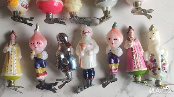 Елочные игрушки СССР