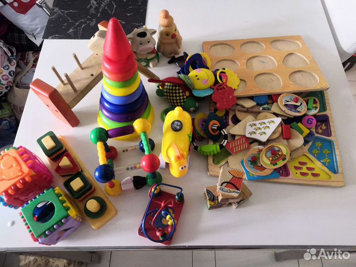 Развивающие игрушки бу пакетом