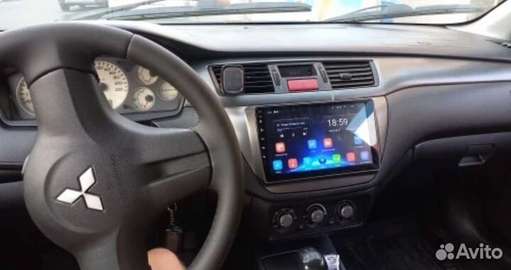 Магнитола Mitsubishi lancer 9 Android