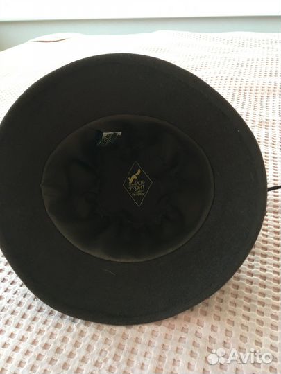 Шляпа женская шерсть с мехом