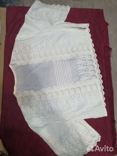 Старинная блузка,кофточка на платье