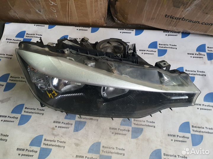 Фара правая галоген bmw f30