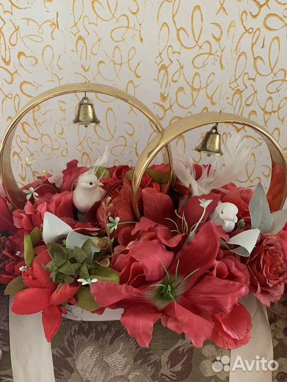 Свадебные аксессуары на машину