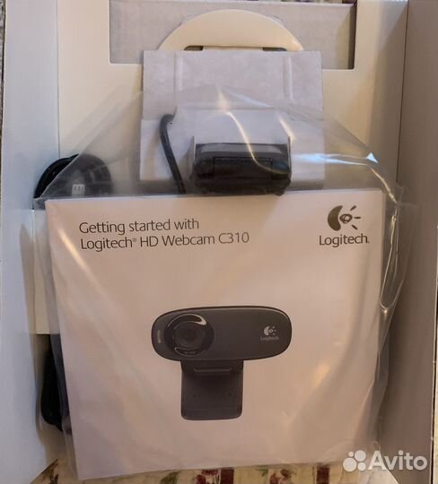 Веб-камера Logitech HD Webcam C310, черный