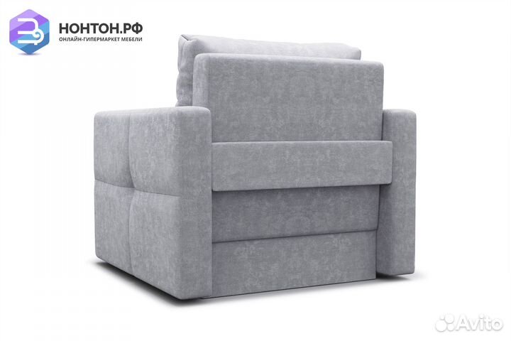 Кресло еврокнижка Вита серое