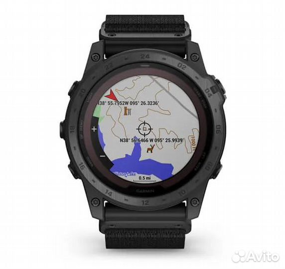 Часы Garmin Tactix 7 Pro с черным нейлоновым