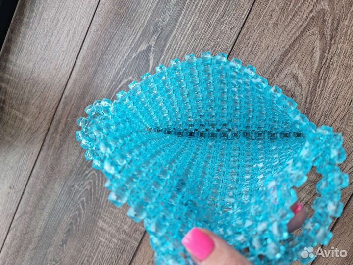 Cумка из акриловых бусин
