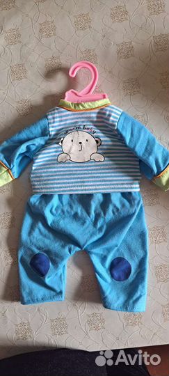 Одежда на беби борн