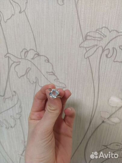 Серебряные кольца, сердолик и топаз