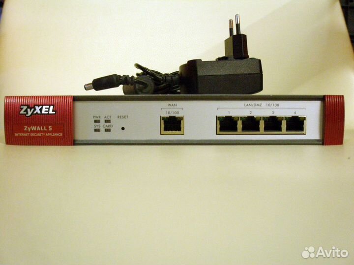 Роутер-сетевой экран zyxel zywall 5 EE