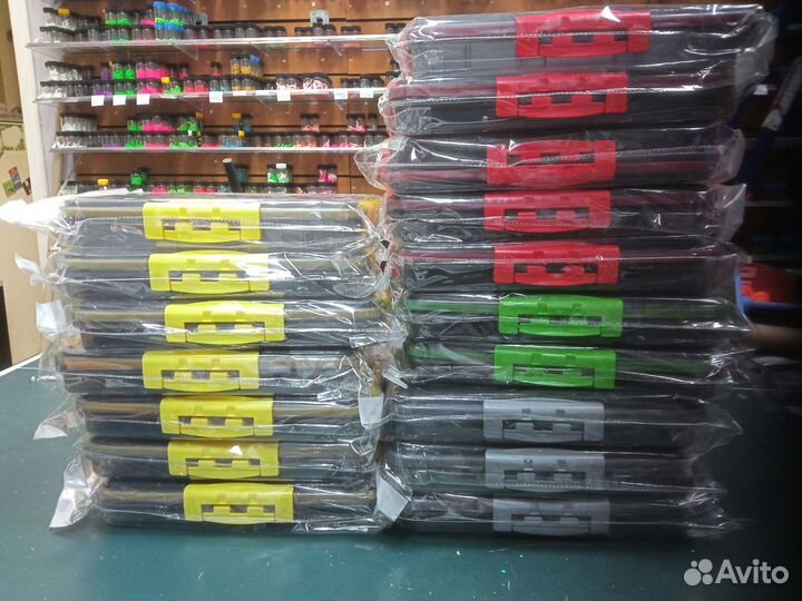 Тонированная коробка большая (под 14 наших банок)