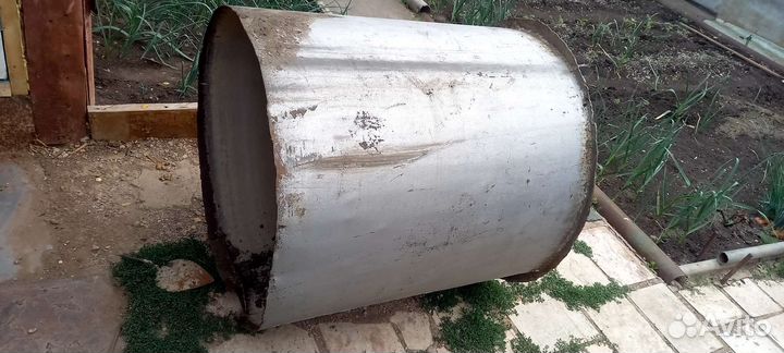 Бочка металлическая для воды 600л