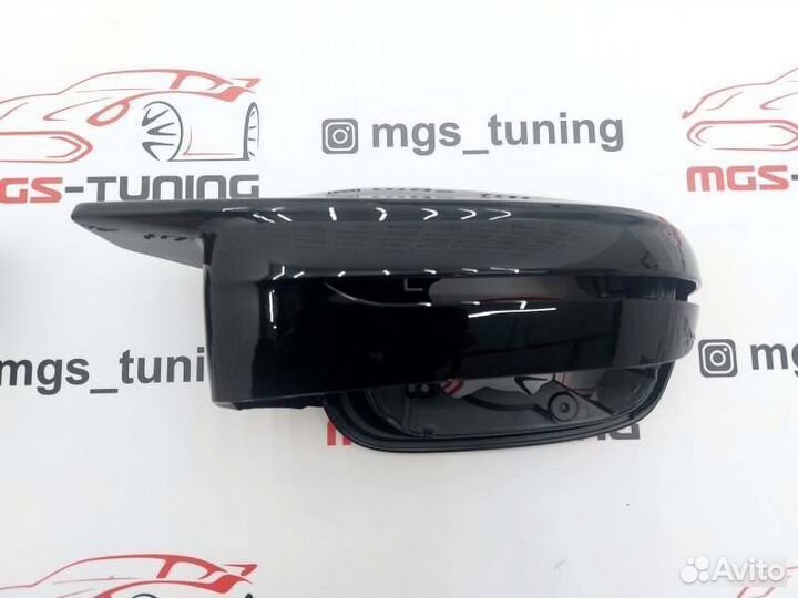 Корпуса зеркал стиль M черные для бмв 4 серии G22
