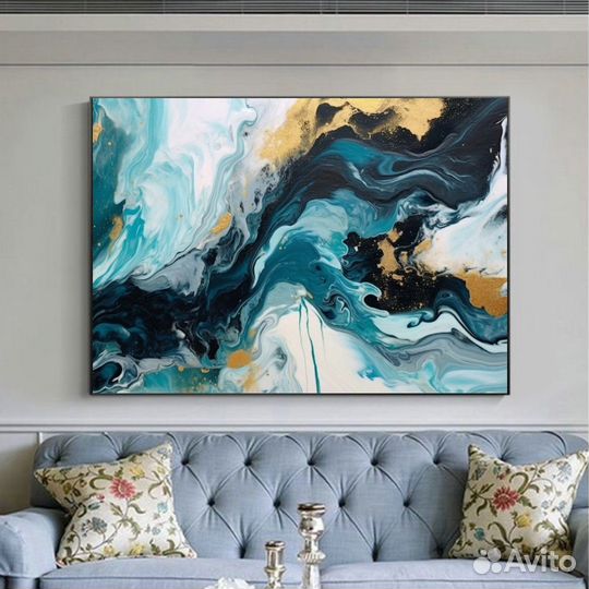 Картина маслом абстракция