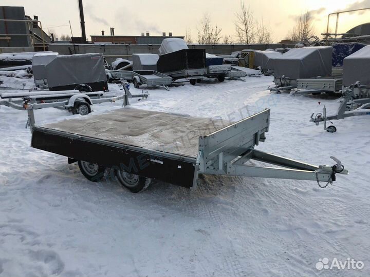 Прицеп Сст 7132-20 с высоким евротентом