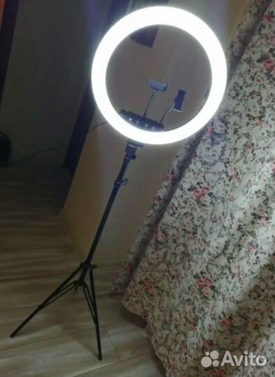 Лампа Кольцевая 45 см С Сумкой RL-18 +Штатив Лампа