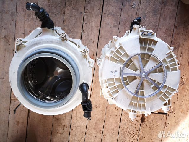 Готовый барабан с замененными подшипниками