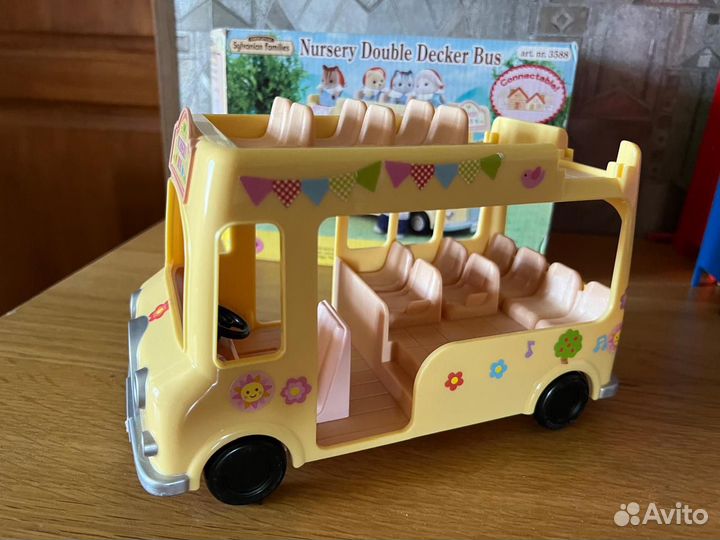 Nursery Double Decker Busдвухэтажный автобус