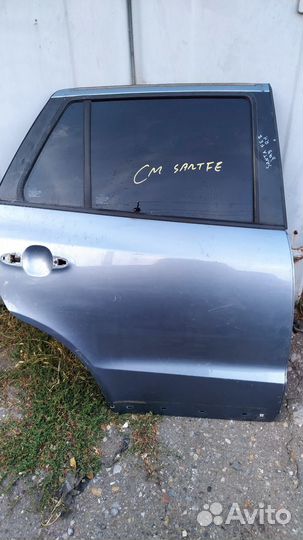 Дверь задняя правая santa fe
