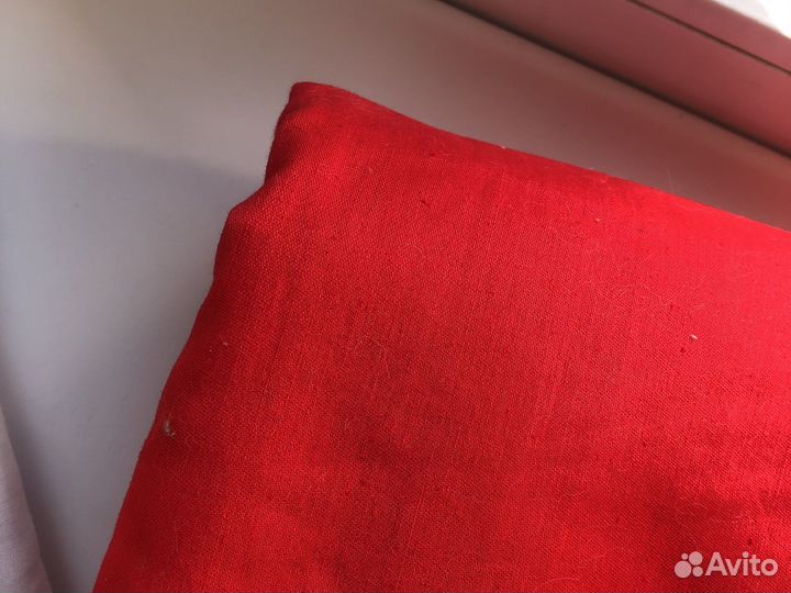 Отрез ткани лен СССР