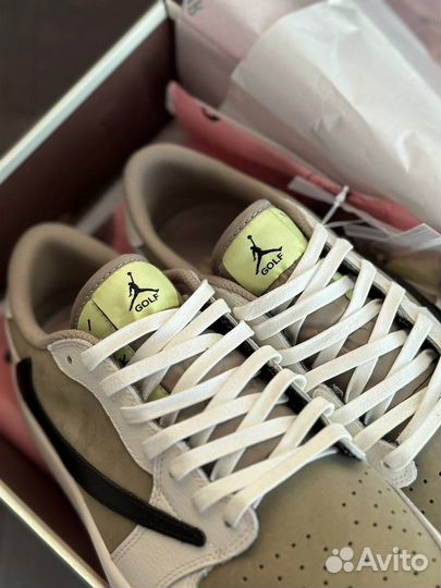 Кроссовки nike air jordan 1 low travis scott Golf