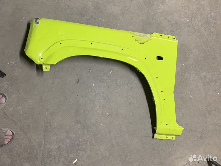 Крыло на Suzuki jimi