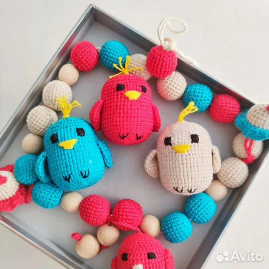 Слингобусы, погремушки для малышей