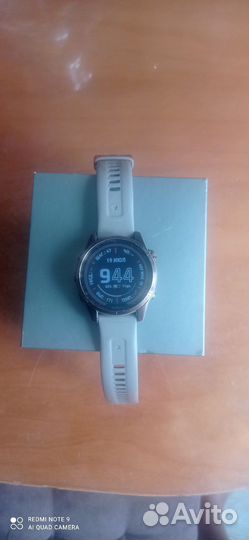 Часы garmin fenix 7s sapphire solar