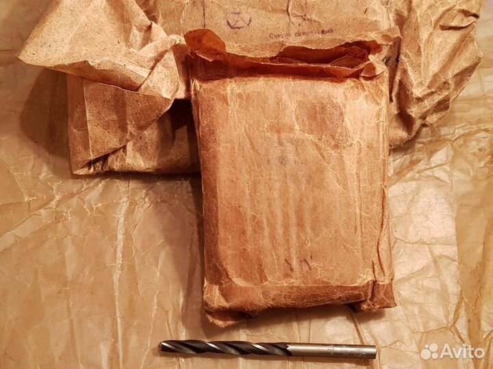 Сверло с цилиндрическим хвостовиком СССР