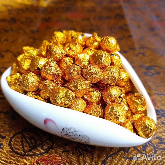 Китайский чай смола пуэра бодрит 12шт