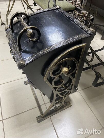 Урна для мусора кованая