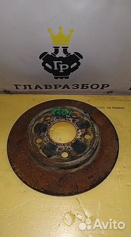 Диск тормозной задний Corolla E15 2006-2013/Auris