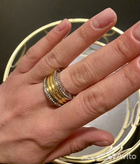 Золотое кольцо 18 размер