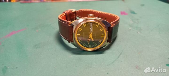 Часы СССР позолоченые